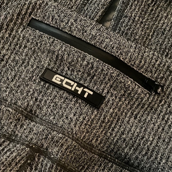 ECHT Ribbed Gray Leggings - Picture 5 of 7